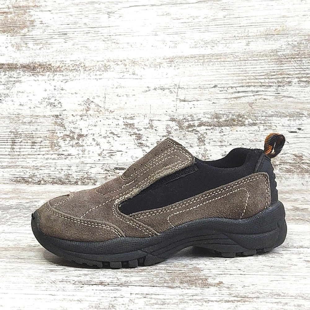 Smart Fit Gray Suede Leather Rugged Style Slip On Loafers